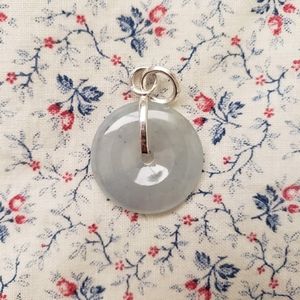 Jade Donut Pendant